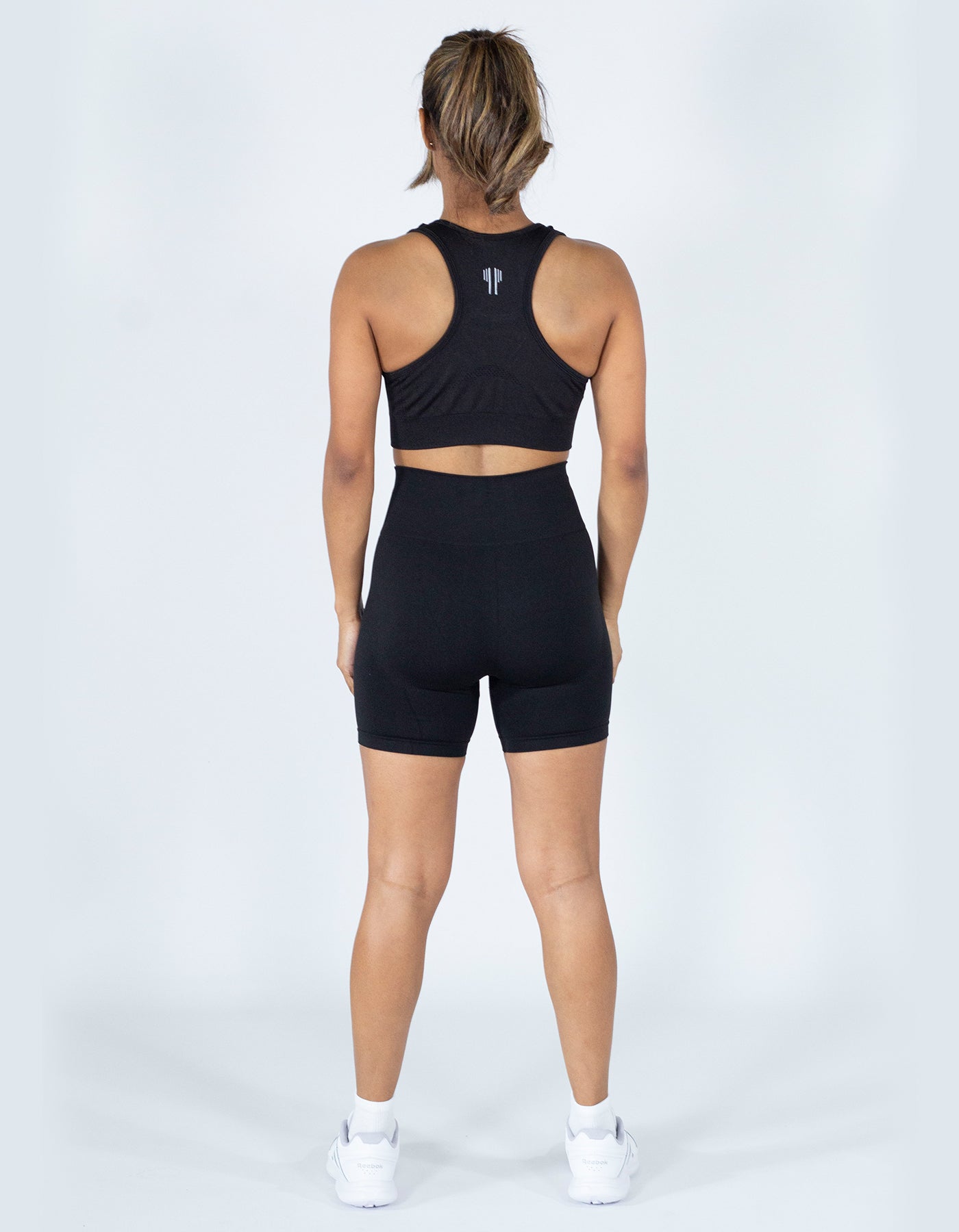 Racerback Sport Bra - Black