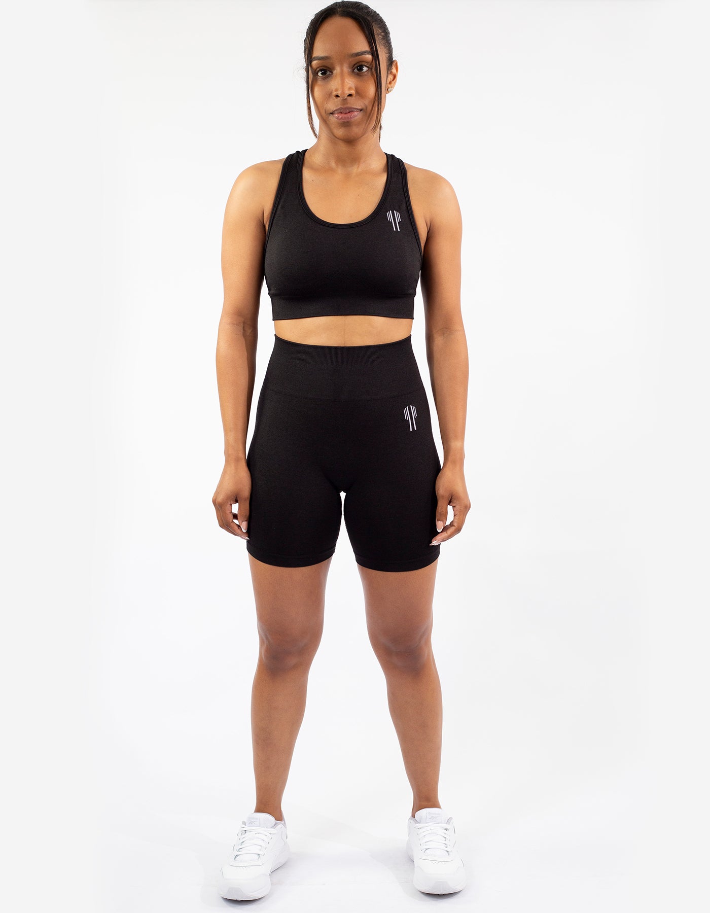 Racerback Sport Bra - Black