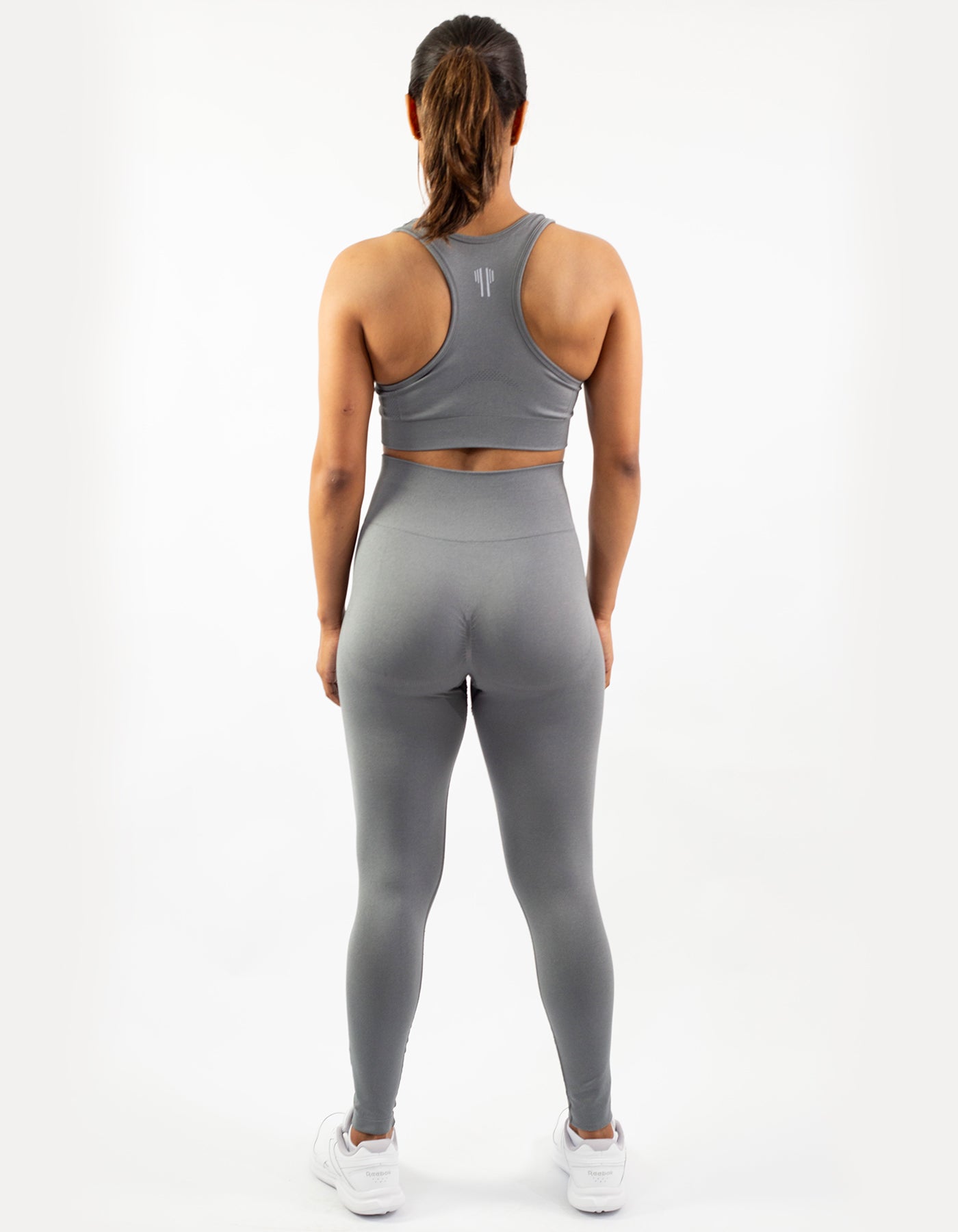 Racerback Sport Bras - Gray