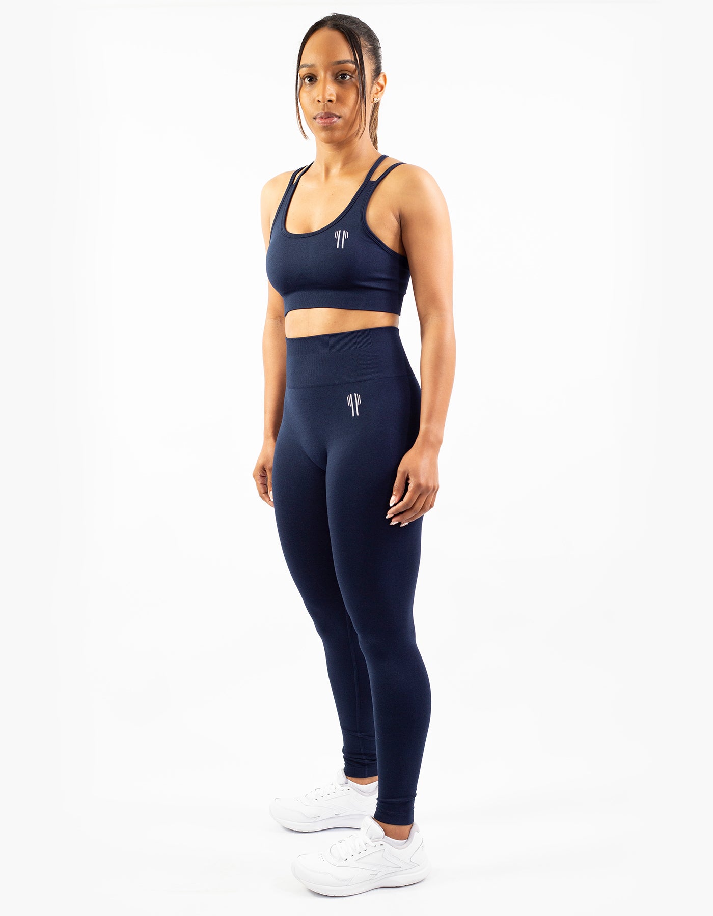 Crossback Sport Bras - Navy Blue