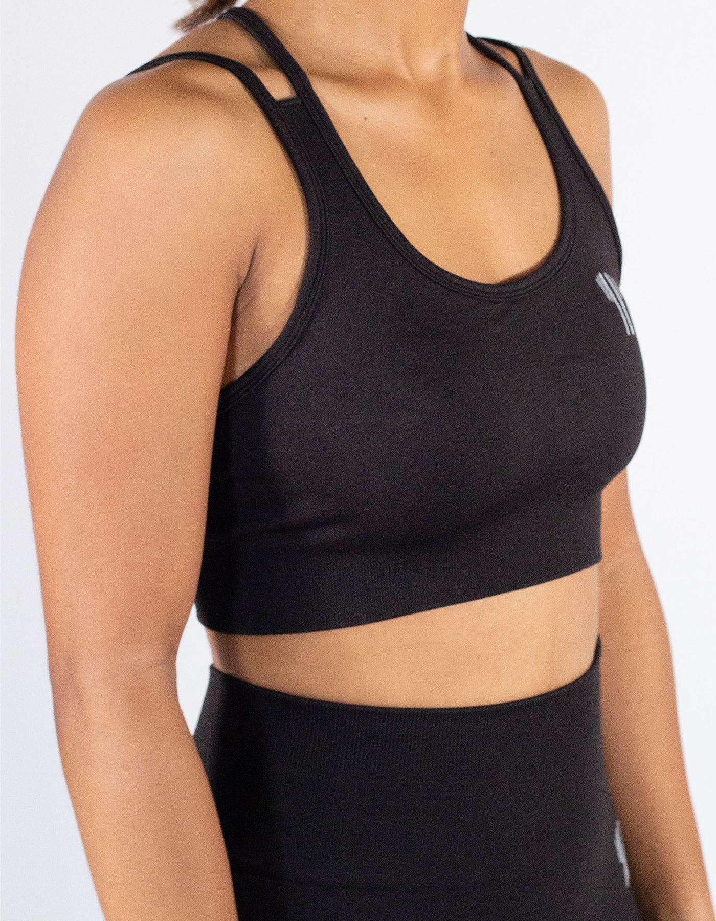 Crossback Sport Bras - Black